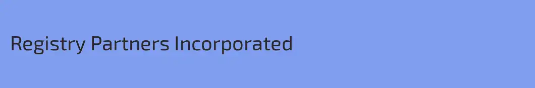 Registry Partners Incorporated